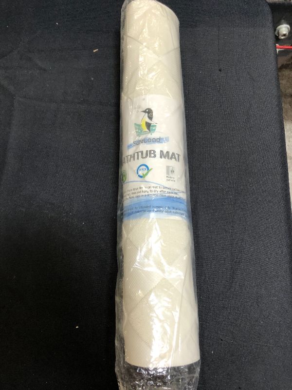 Photo 1 of SafeLand Bathtub Mat-Machine Washable-Suction Cups for Secure Flooring-100% Thermoplastic Rubber