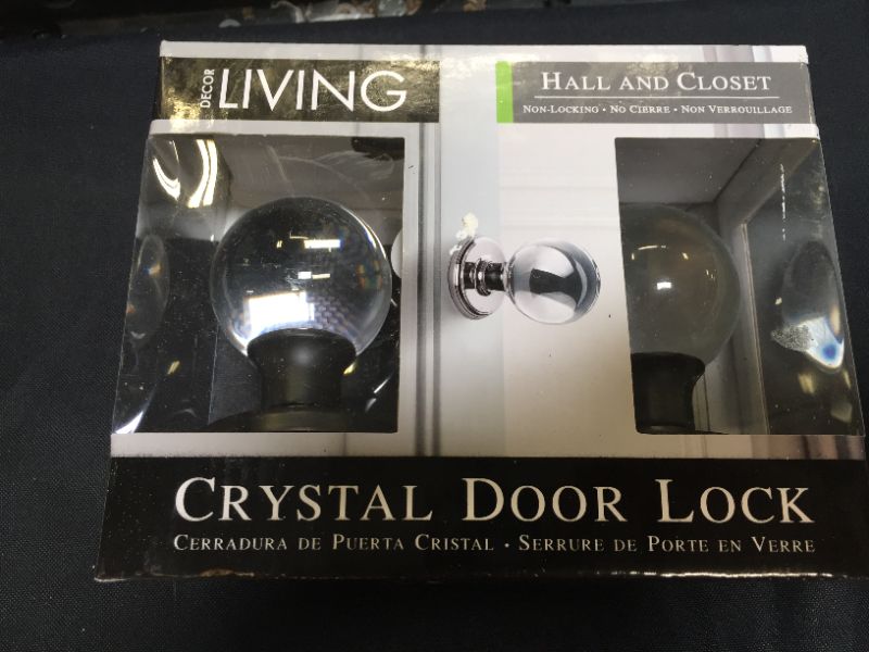 Photo 2 of  Decor Living, Amg Enchante Accessories Clear Crystal Ball Door Knobs