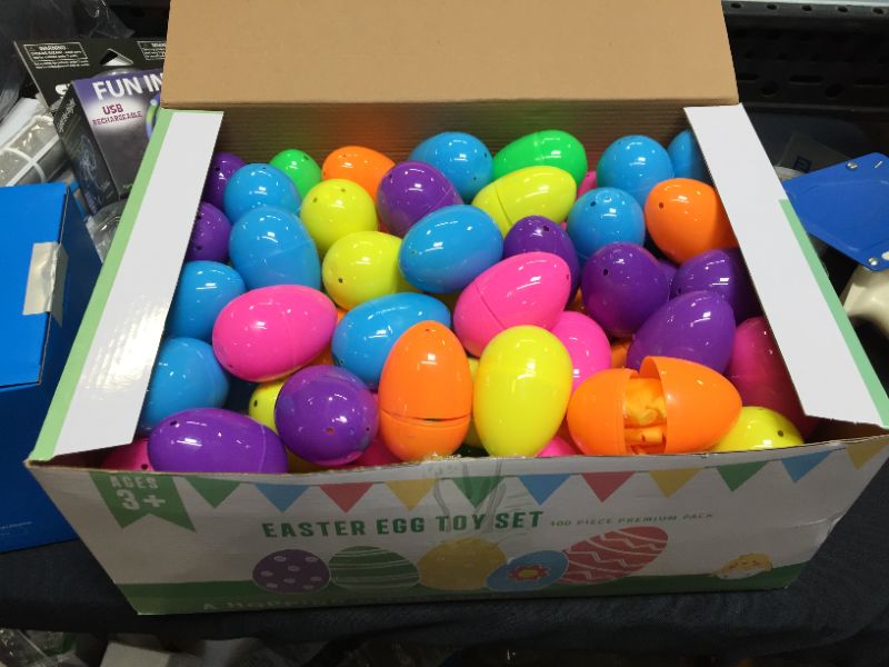 Photo 1 of 100 Pcs Prefilled Premium Big Easter Eggs Toy