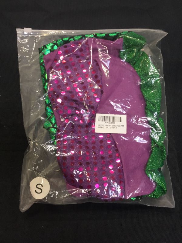 Photo 1 of ALIZIWAY Little Girl Mermaid Princess Dresses Ariel Costume---SMALL-2-3 YEARS---