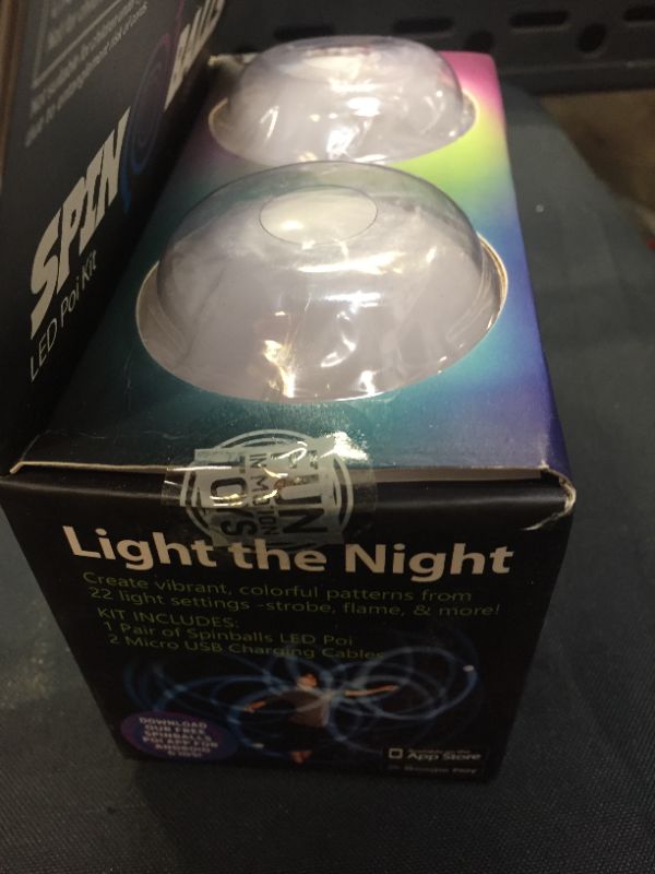 Photo 3 of Light-up Spin Balls (Set of Two)
