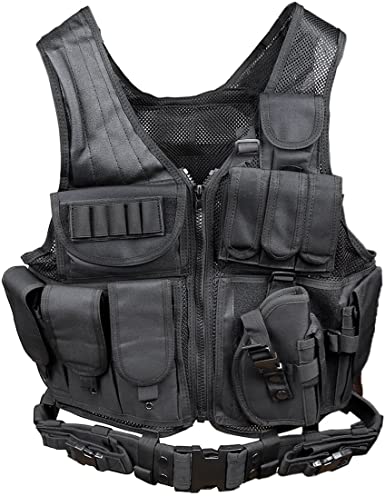 Photo 1 of Goetland 600D Polyester Tactical Vest Outdoor Ultra-Light Combat Training Vest CS Adjustable S-XXL
