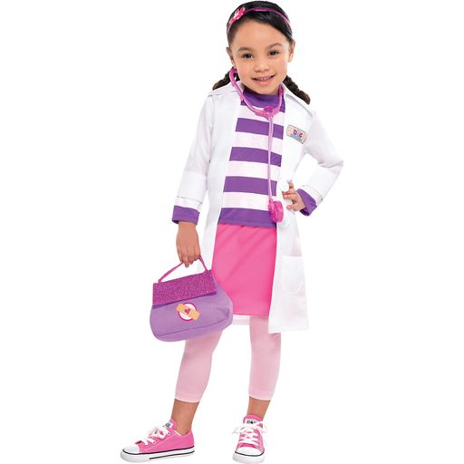 Photo 1 of Kids Girls Doc McStuffins Costume Size 3-4T Halloween Multi-Colored
