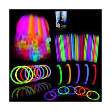 Photo 1 of Glow Sticks Bulk 400 8" Glowsticks (Total 800 Pcs 7 Colors); Glow Stick Brace...
