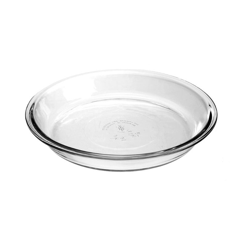 Photo 1 of Anchor Hocking Oven Basics Pie Plate Glass, 9", 9", Clear
