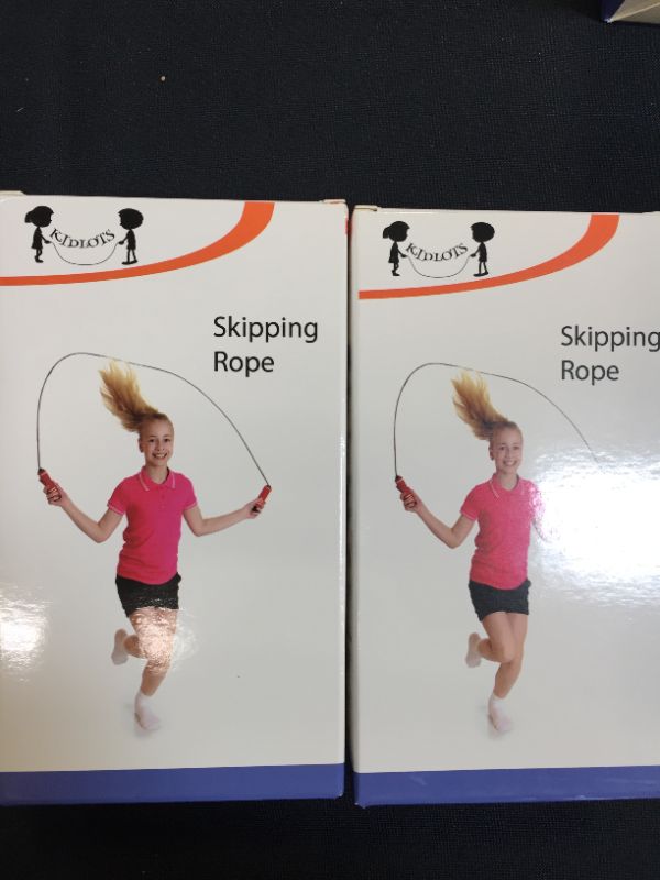 Photo 1 of Kidlots Jump Ropes For Kids - Pack of Two Beaded Jump Rope Adult Fitness - 10'6" In Size - 2 Person Jump Rope Increases Bone Density - Strengthens Your Legs
bundle of 2 