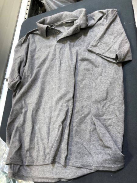 Photo 1 of MENS GREY COLAR SHIRT SIZE LARGE 