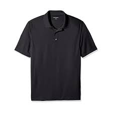 Photo 1 of Amazon Essentials Men's Regular-Fit Quick-Dry Golf Polo Shirt. Large
