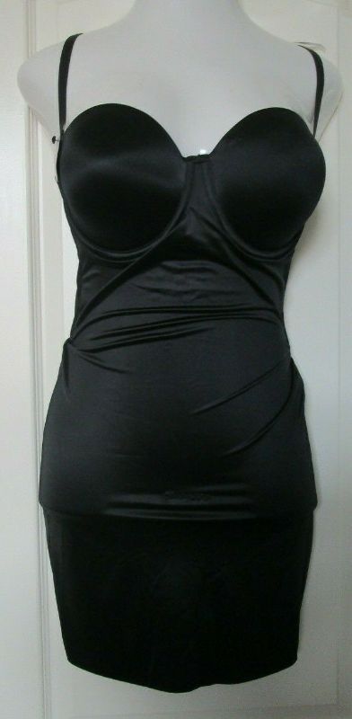 Photo 1 of Maidenform Firm Control full slip Black Size 36D Style DM1007
