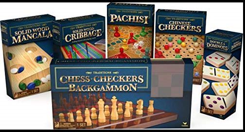 Photo 1 of Classic Board Games 6-Pack Bundle, for Adults, Families, and Kids Ages 6 and up
