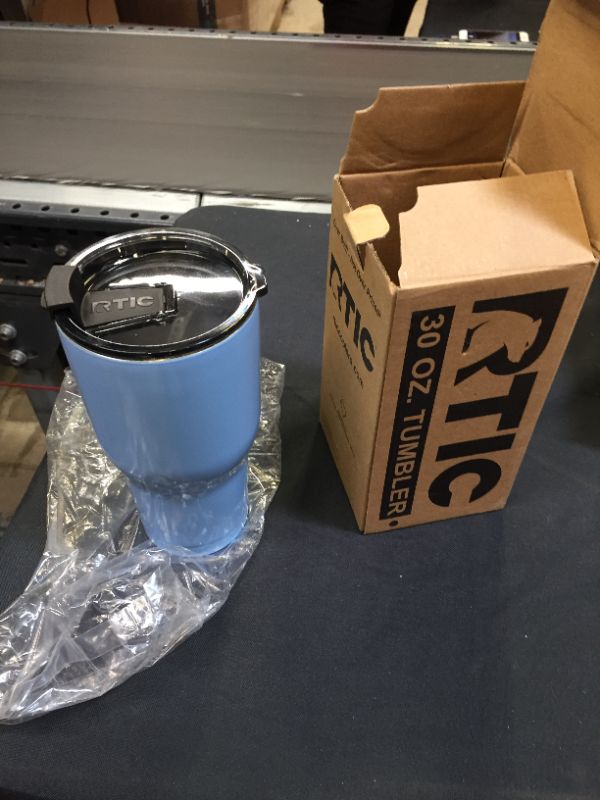 Photo 2 of RTIC Tumbler with Splash Proof Lid, 30 oz, Lilac, Insulated Travel Stainless Steel Coffee Mug, Sweat Proof, Keeps Hot & Cold Longer
