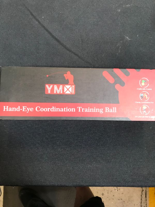 Photo 1 of YMX BOXING Ultimate Reflex Ball Set - 4 React Reflex Ball Plus 2 Adjustable Headband, Great for Reflex, Timing, Accuracy, Focus and Hand Eye Coordination Training for Boxing, MMA and Krav Mega
