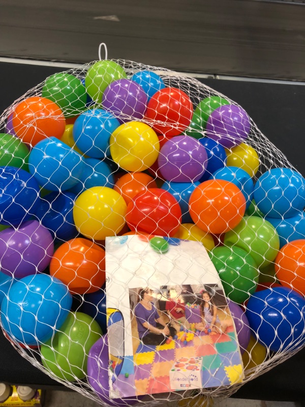Photo 1 of 100 COLORS BALL PIT BALLS 2.6 INCH ALL COLORS 