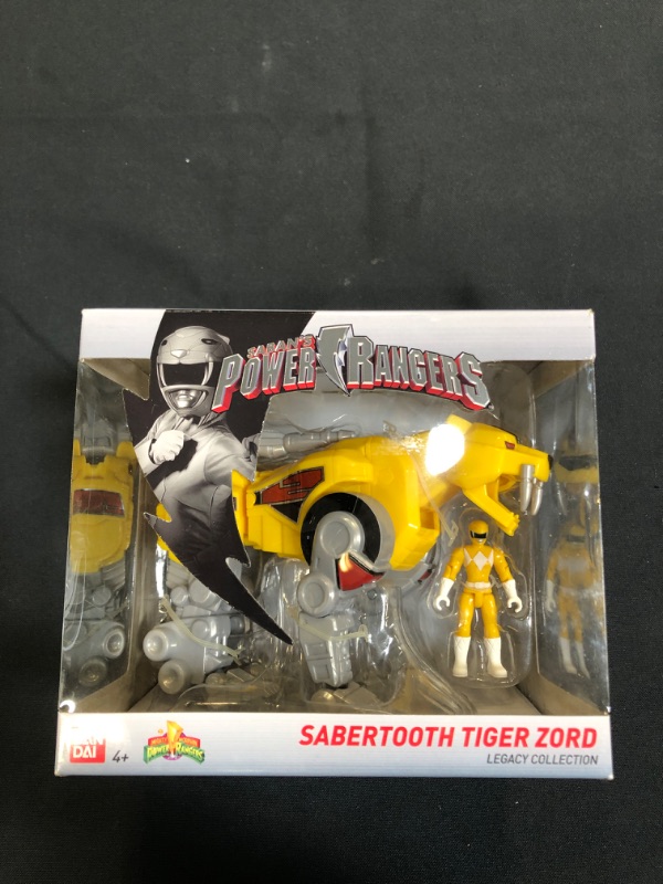 Photo 1 of Bandai - Power Rangers Mighty Morphin Legacy Zord, Sabertooth Tiger
