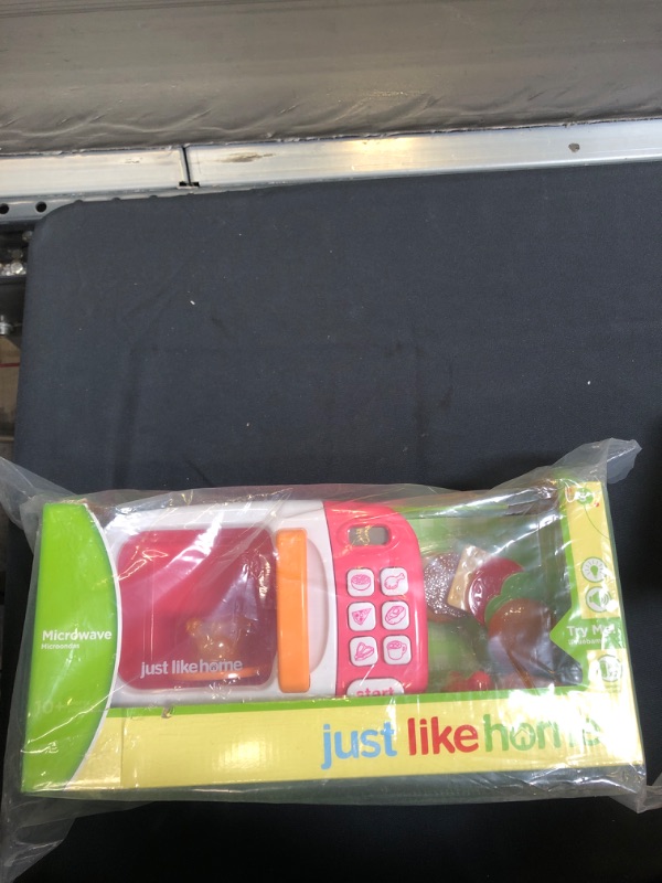 Photo 1 of Just Like Home Microwave Pink, 5F6409E
