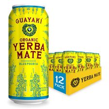 Photo 1 of (12 Bottles) Guayaki Yerba Mate, Bluephoria, 16 Fl Oz
