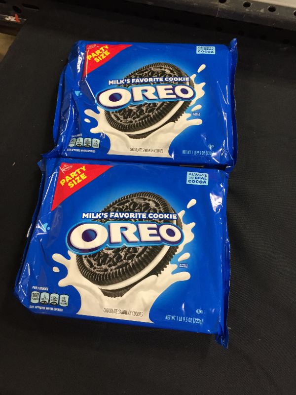 Photo 1 of 2 PACK OF OREOS EXP APRIL 21 2022