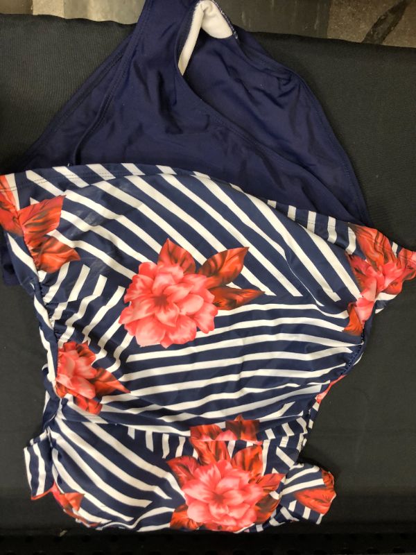 Photo 1 of 2 PIECE WOMENS SWIM SUIT LARGE 