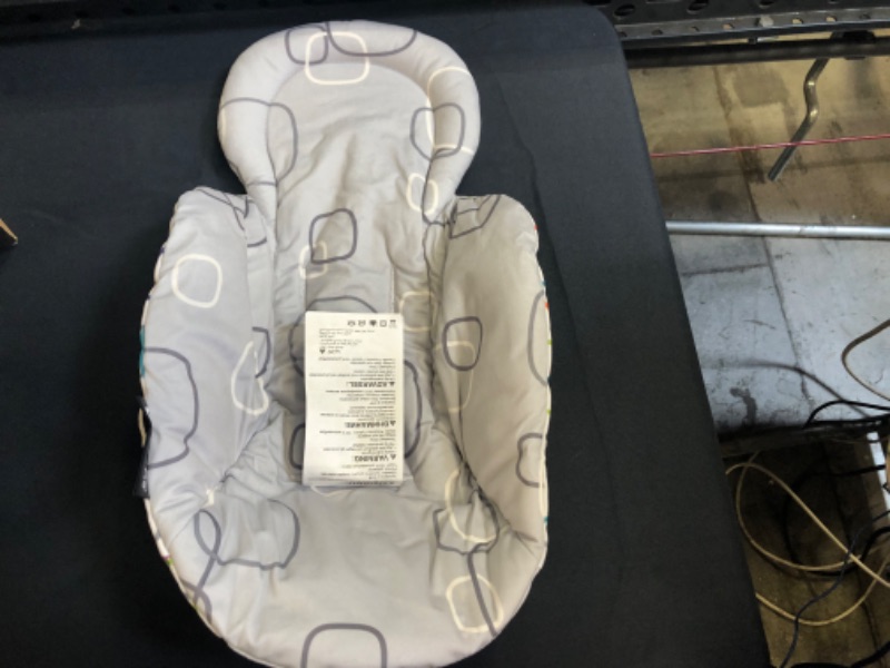 Photo 3 of 4moms rockaRoo and mamaRoo Infant Insert, for Baby, Infant, and Toddler, Machine Washable, Soft, Plush Fabric, Reversible Design
