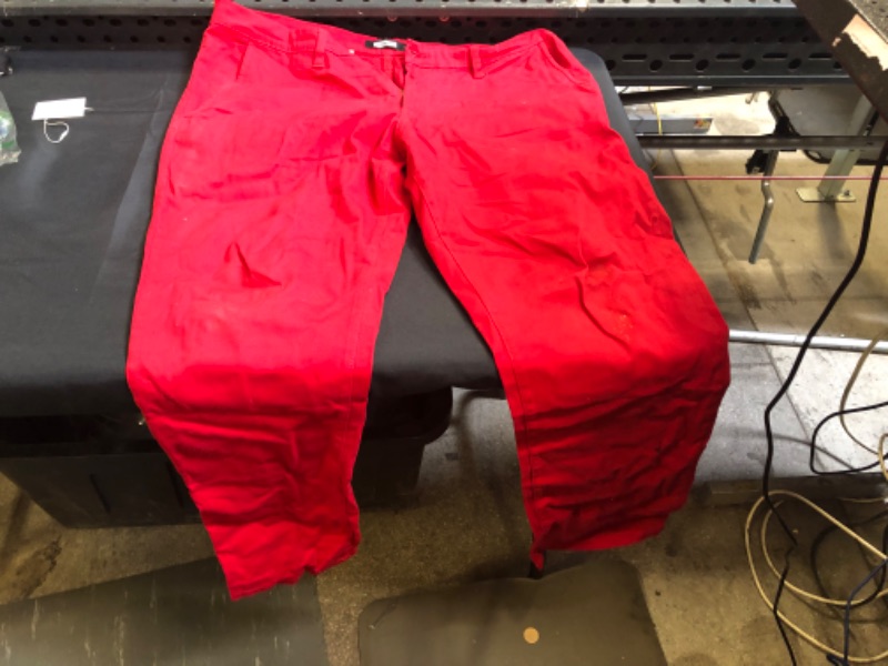 Photo 1 of generic red pants size 38x30