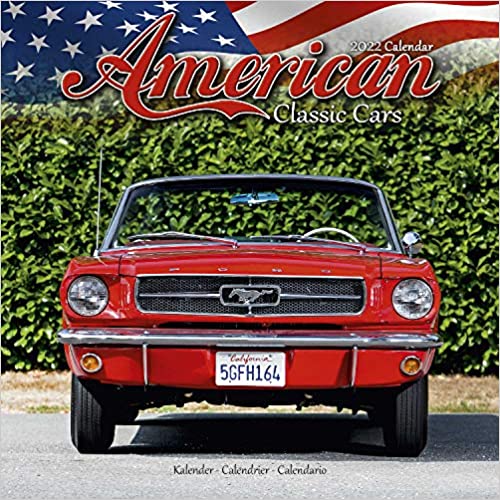 Photo 1 of Classic Car Calendar - Muscle Car Calendar - American Muscle Cars Calendar - Calendars 2021 - 2022 Wall Calendars - Car Calendar - American Classic Cars 16 Month Wall Calendar by Avonside Calendar – Wall Calendar, July 30, 2021 3 pack 

