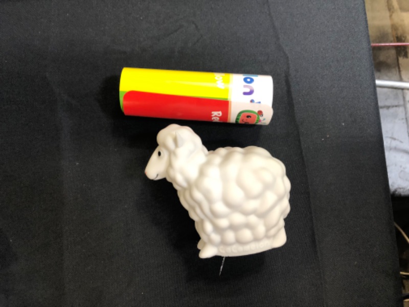 Photo 2 of Wow! Stuff CoComelon Toys Musical Color Learning Sheep | Changes to Match Colors | Plays Baa Baa Black Sheep Nursery Rhyme | Night Light Sleep Soother Mode | for Girls and Boys | Ages 2+
