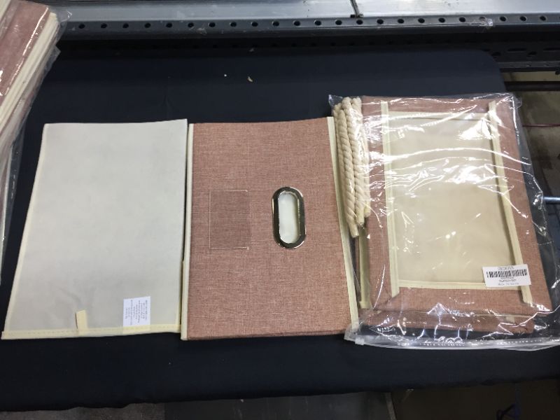 Photo 1 of OKBONN Storage Bins with Lids [2 Pack Large] Collapsible Storage Cubes Decorative Linen Fabric Storage Box Organizer Containers Baskets with Cover for Clothes,Toys,Books,Closet,Shelves,Kids Room,Office
