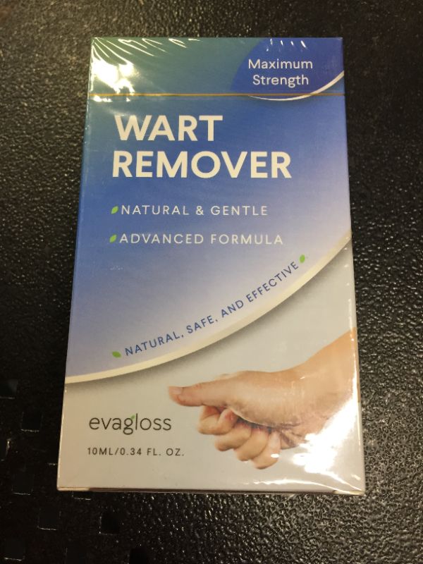 Photo 3 of 2x Natural Wart Remover, Maximum Strength, Painlessly Removes Plantar, Common, Genital Warts, Advanced Liquid Gel Formula, Proven Results by Evagloss
Best By: May 01, 2022