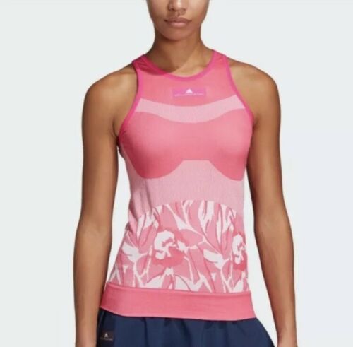 Photo 1 of Adidas Stella McCartney Women’s Size L Large Court Seamless Pink Tank Top DP0257
