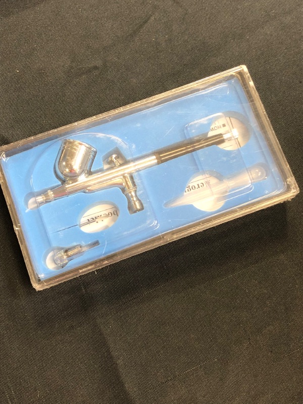 Photo 1 of DP Dynamic Power Professional AIR BRUSH set with 2CC Gravity Feed cup and 0.2mm nozzle/needle (7CC Gravity Feed cup and 0.3mm nozzle) FACTORY SEALED