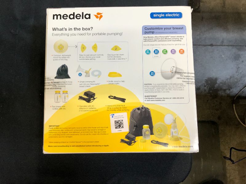 Photo 3 of Medela Swing Single Electric Breast Pump Kit
