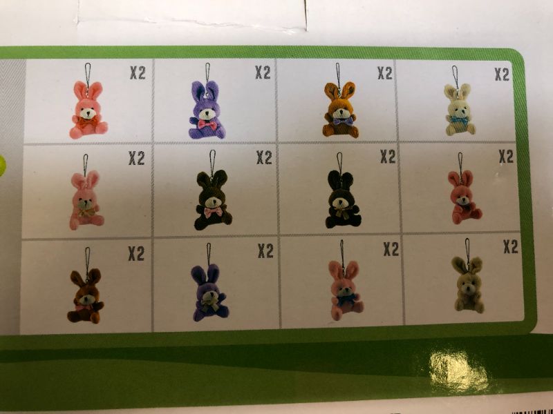 Photo 3 of joyin easter egg toy set 24 bunny keychain