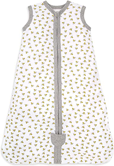 Photo 1 of Burt's Bees Baby Unisex-Baby Beekeeper Wearable Blanket, 100% Organic Cotton, Swaddle Transition Sleeping Bag size M
