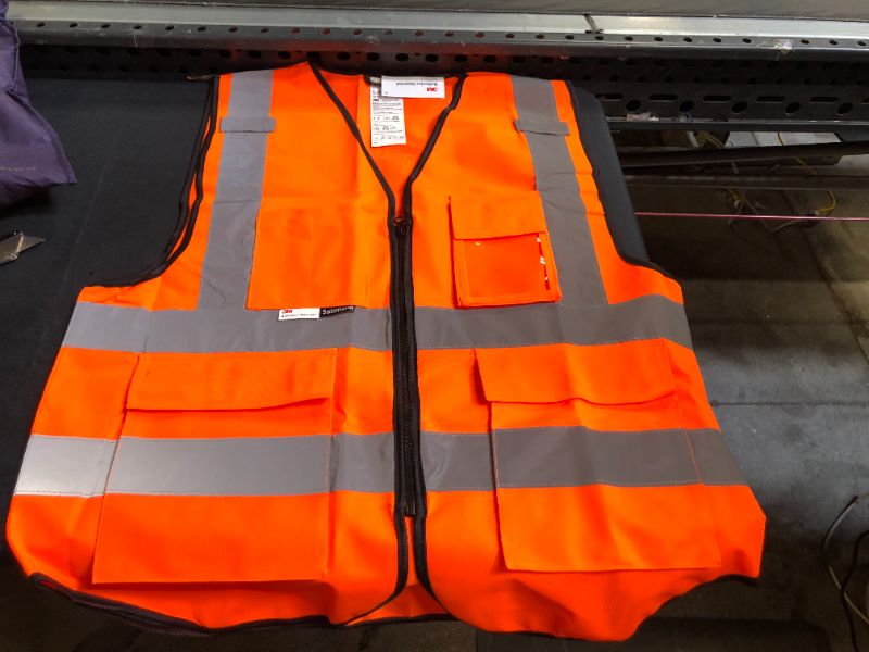Photo 1 of 3M reflective orange vest size L/XL