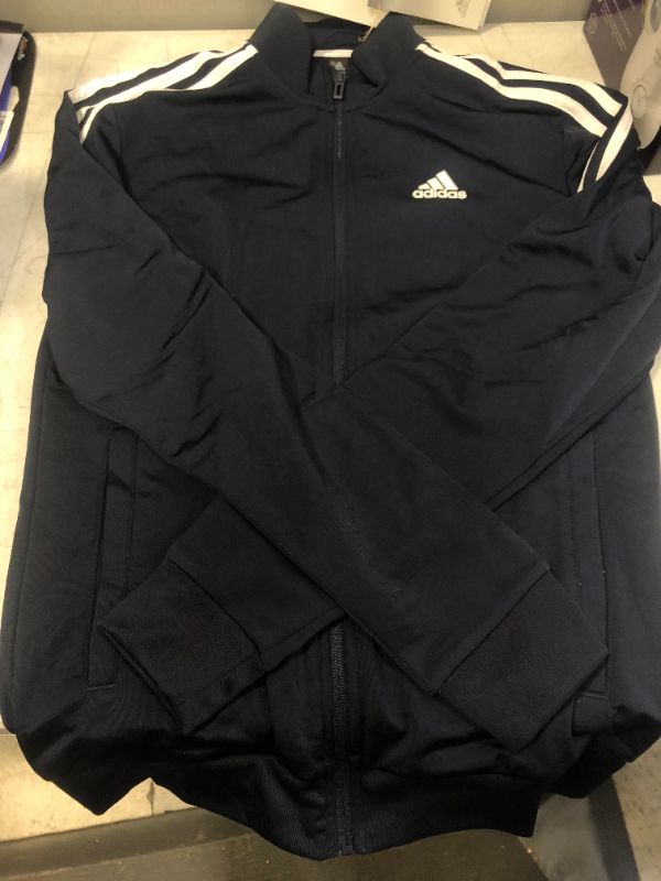 Photo 2 of  adidas Essentials 3-Stripes Tricot Track Jacket NAVY