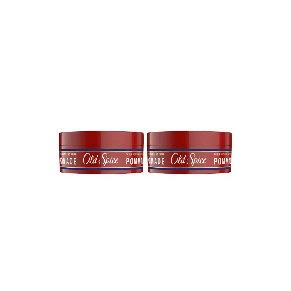 Photo 1 of  Old Spice Spiffy Pomade Hair Treatment Twin Pack - 2.22 fl oz