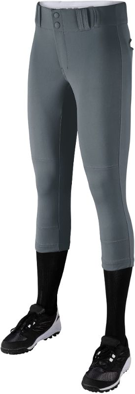 Photo 1 of CHAMPRO Girls Tournament Traditional Low-Rise Polyester Softball Pant (Large)