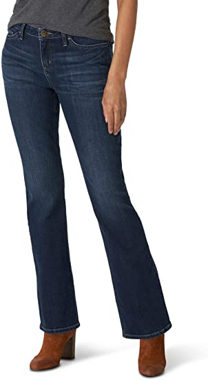 Photo 1 of Lee Women's Regular Fit Bootcut Jean Renegade (Size 12 Short)