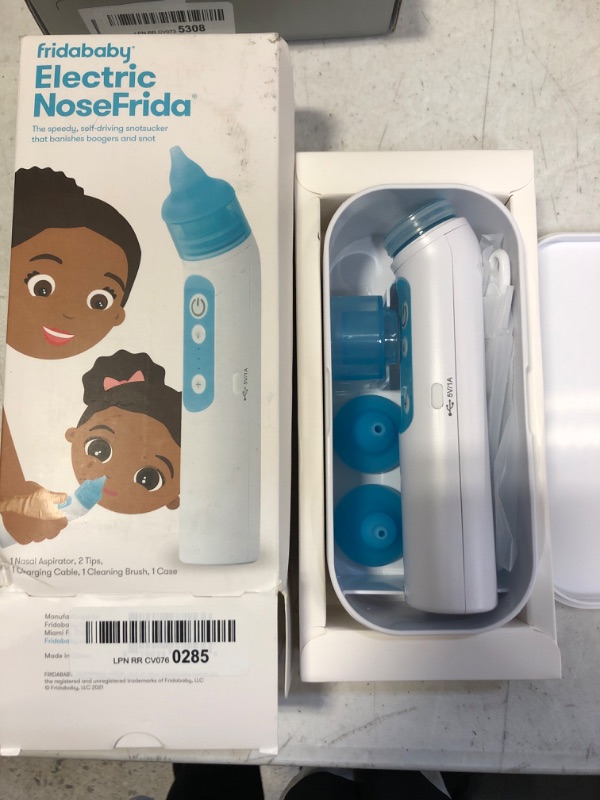 Photo 2 of FridaBaby Electric NoseFrida | USB Rechargeable Nasal Aspirator with Different Levels of Suction by Frida Baby