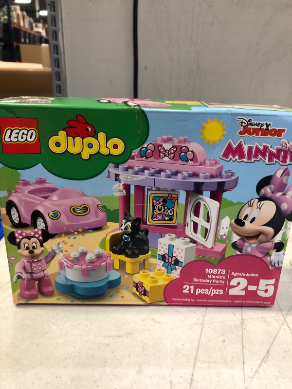 Photo 2 of LEGO DUPLO Minnie's Birthday Party 10873 Building Blocks (21 Pieces)