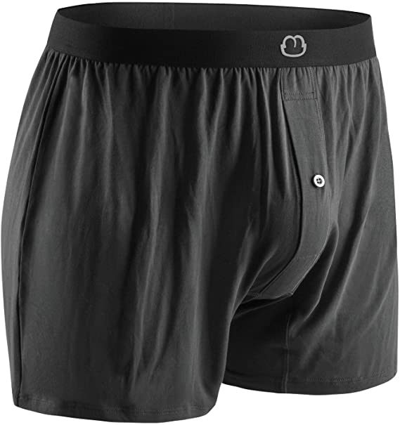 Photo 1 of Bamboo Mens Boxers for Men Underwear Shorts - Soft Loose Comfortable Breathable Size L