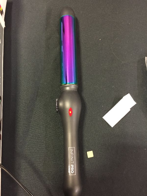 Photo 2 of INFINITi PRO  1 1/4 in Rainbow Titanium Curling Wand