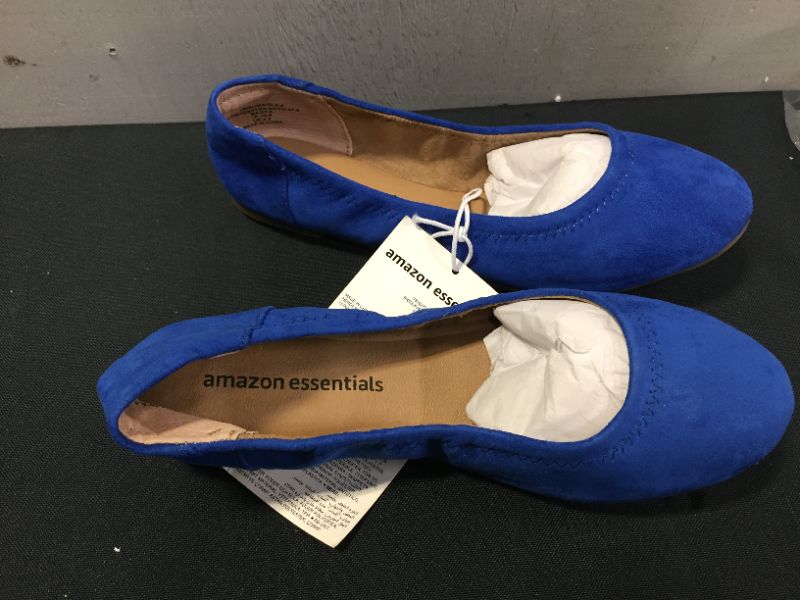 Photo 3 of AMAZON ESSENTIALS COBALT BLUE FLATS SIZE 6.5