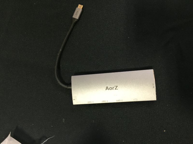 Photo 2 of AORZ MULTIFUNCTION 7 IN 1 USB C HUB ADAPTER