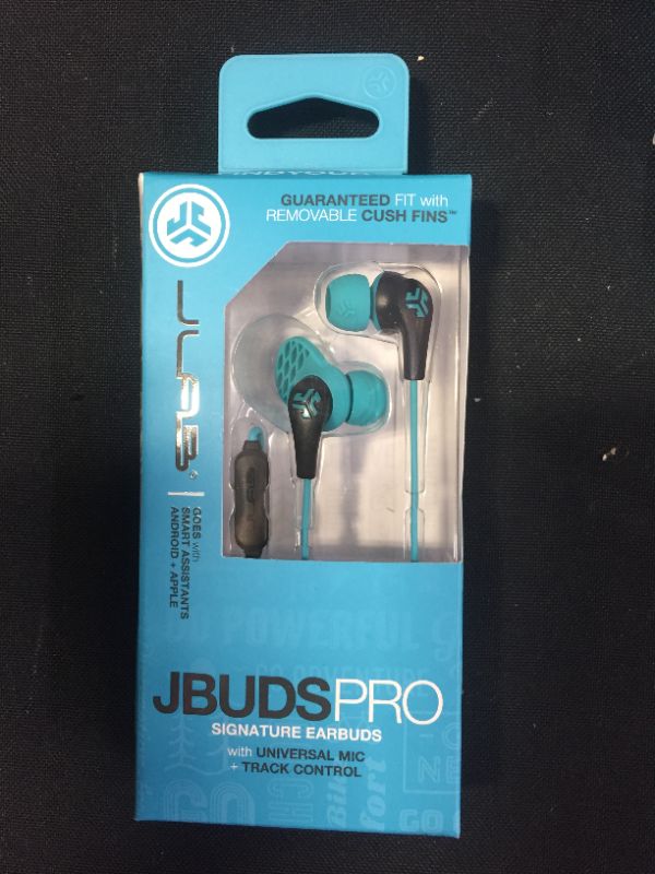 Photo 2 of JLab JBuds Pro Signature Earbuds, Teal