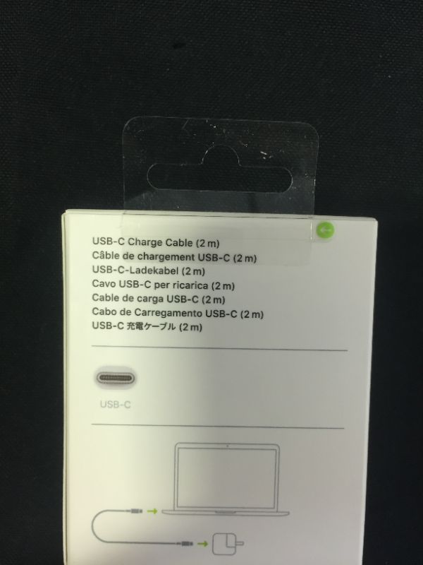 Photo 1 of Apple USB-C Charge Cable 2M - 1.0 Ea