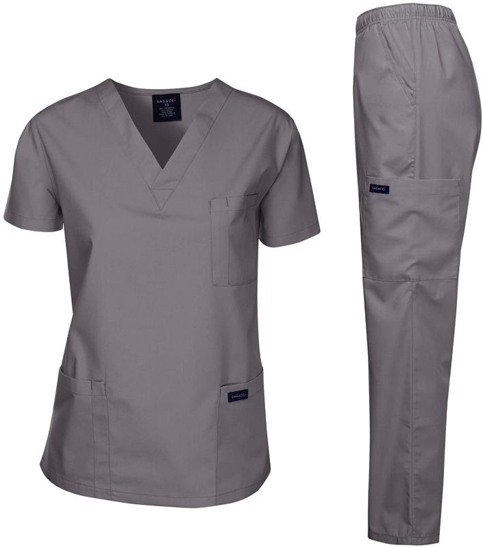 Photo 1 of DAGACCI GREY SCRUBS SIZE 2XL