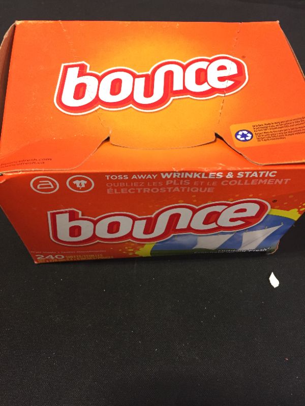 Photo 2 of Bounce Fabric Softener Sheets, Outdoor Fresh Outdoor Fresh - 240.0 Ct