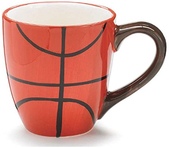 Photo 1 of Burton & Burton Ceramic 13 Oz Basketball Coffee Mug Great Gift for Basketball Sport Fans