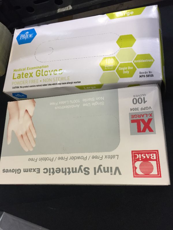 Photo 1 of 200 LARGE AND XL GLOVES BUNDLE